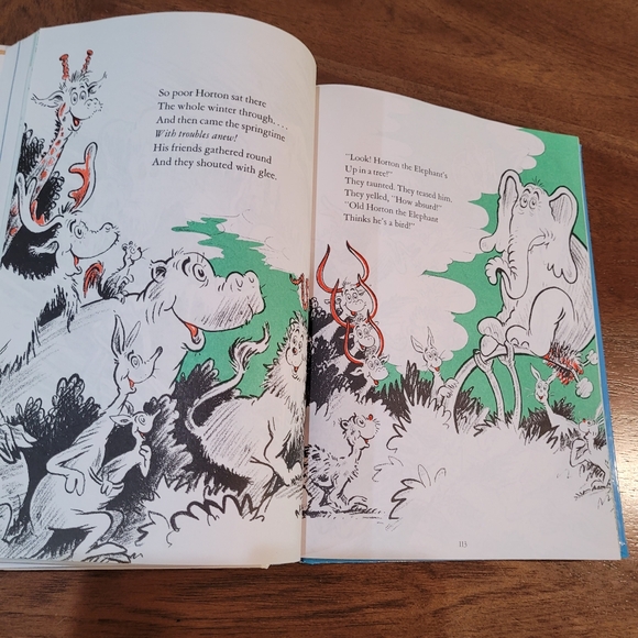 Vintage Dr Seuss Six by Seuss A Treasury of Dr Seuss Classics. Six in one. - Picture 7 of 16